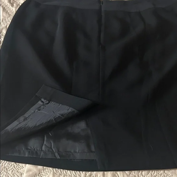 Style & Co Women's Black Classic Straight Lined Skirt Size 16 - Picture 3 of 5